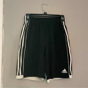 Adidas Black athletic shorts